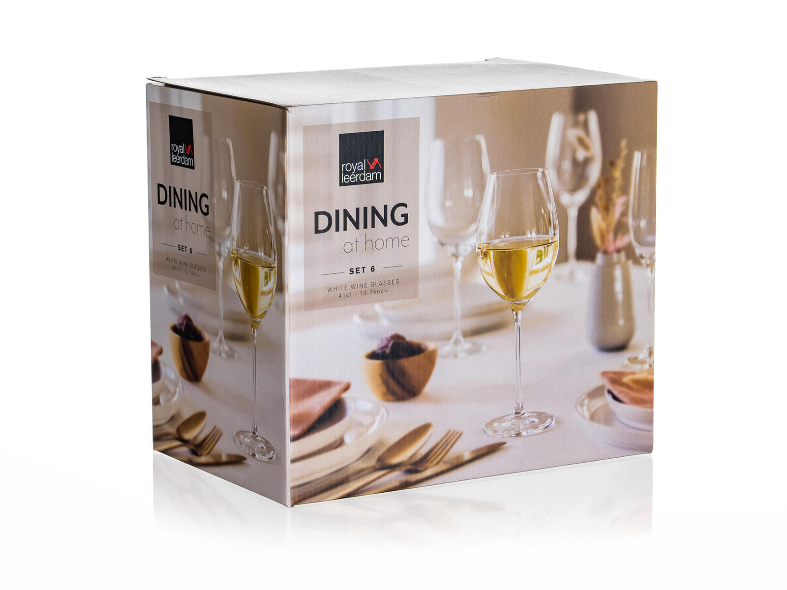 sklenice na bílé víno 410ml DINING (6ks)