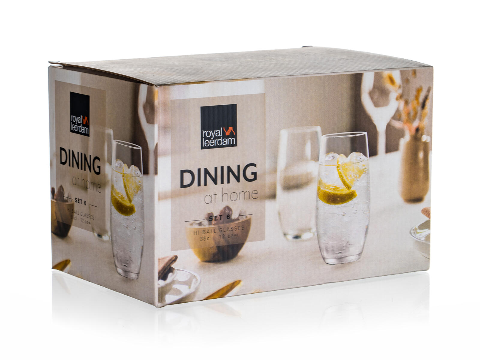 sklenice 360ml DINING vysoká (6ks)