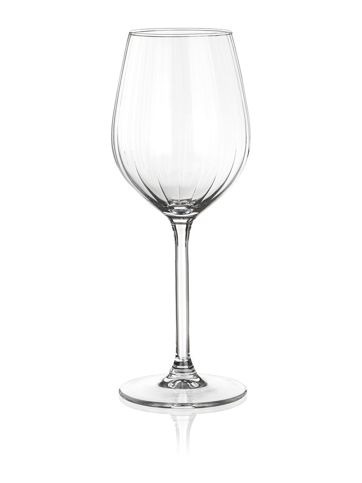 sklenice na bílé víno 380ml PLISSÉ (4ks)