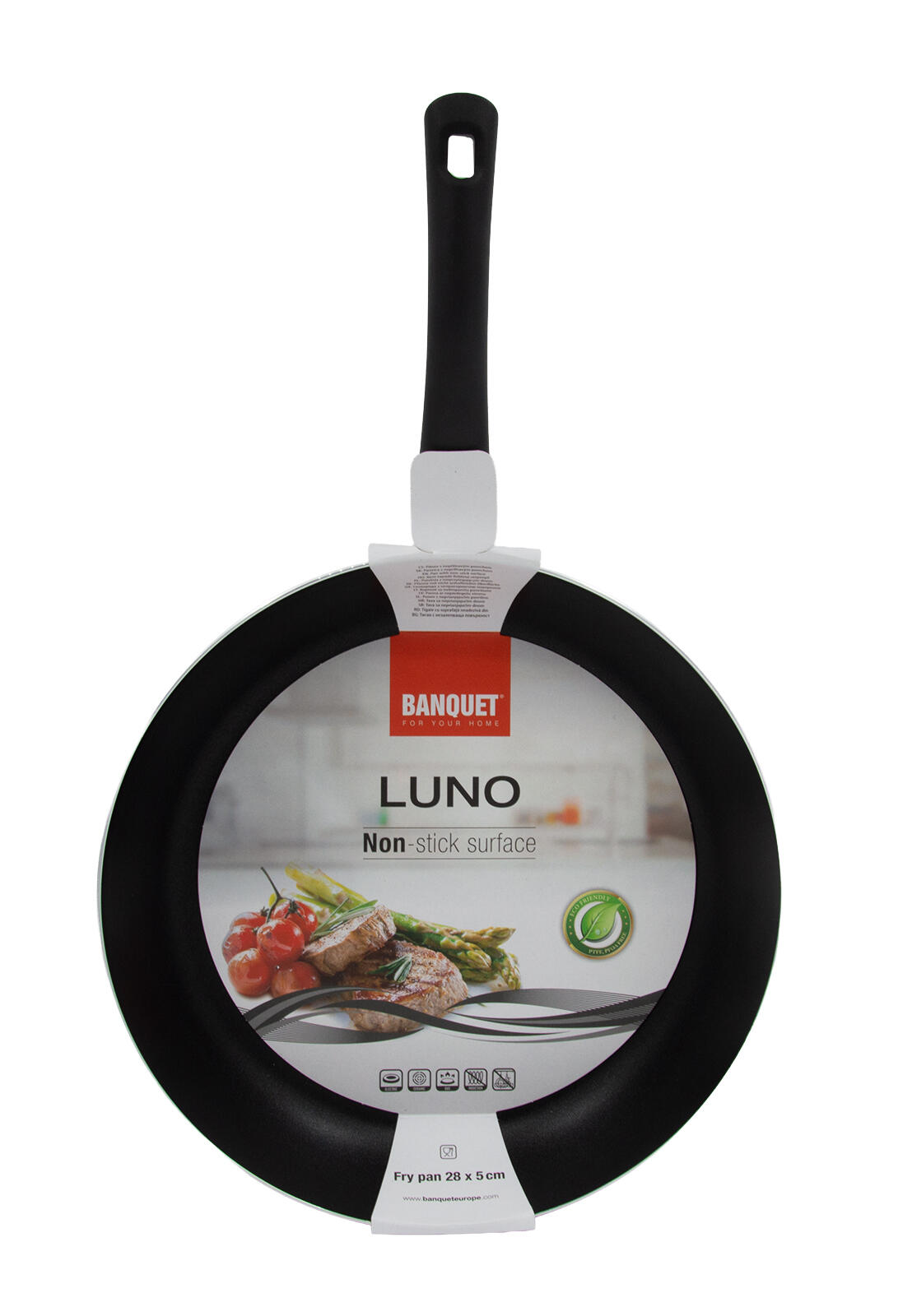 pánev 28x5cm nepřiln.povrch LUNO