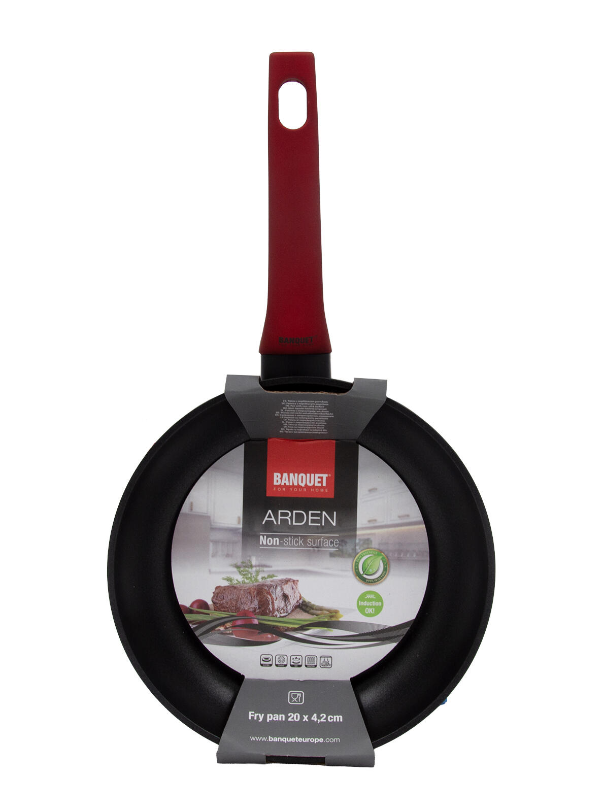 pánev 20x4,2cm nepřiln.povrch ARDEN
