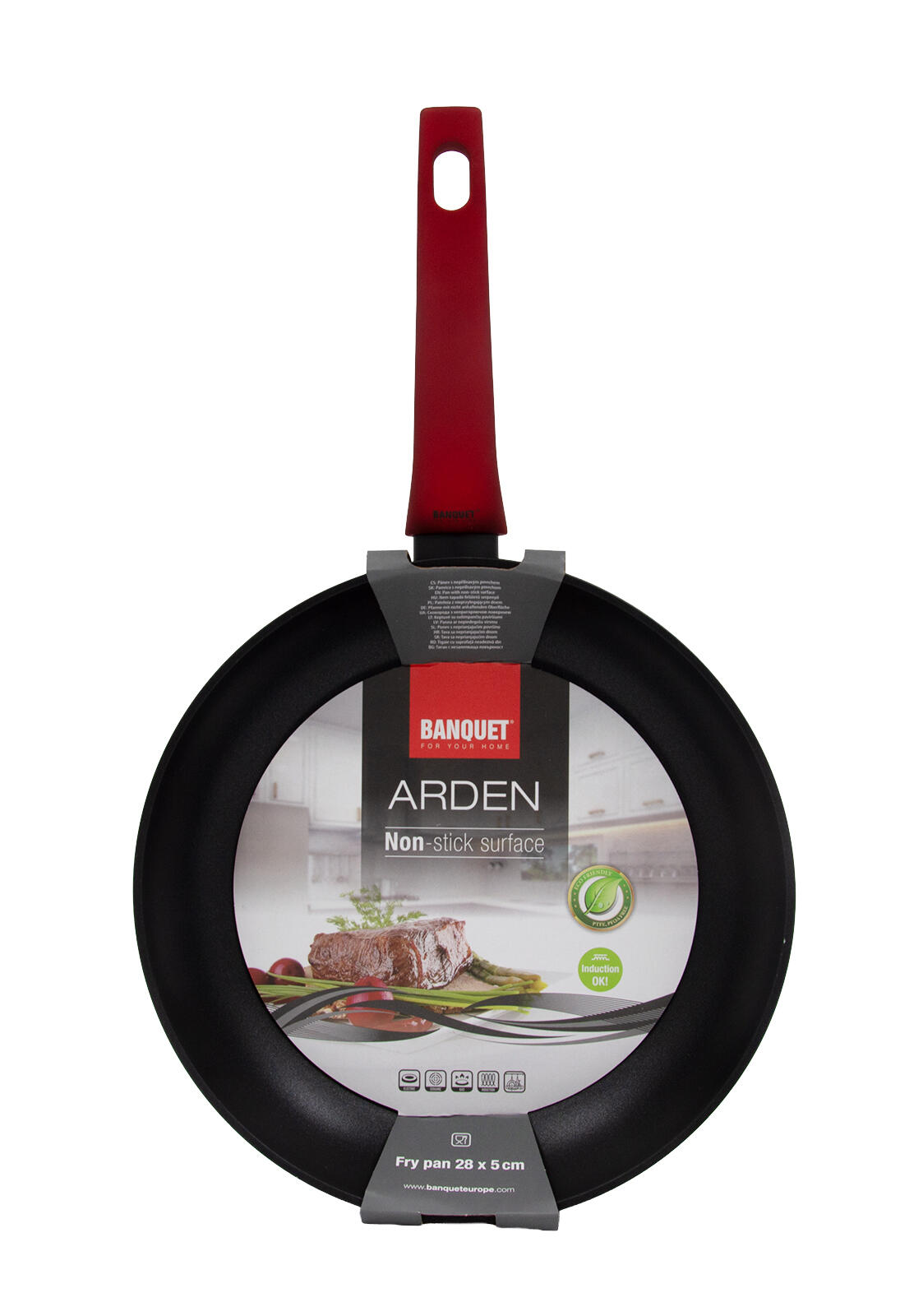 pánev 28x5cm nepřiln.povrch ARDEN
