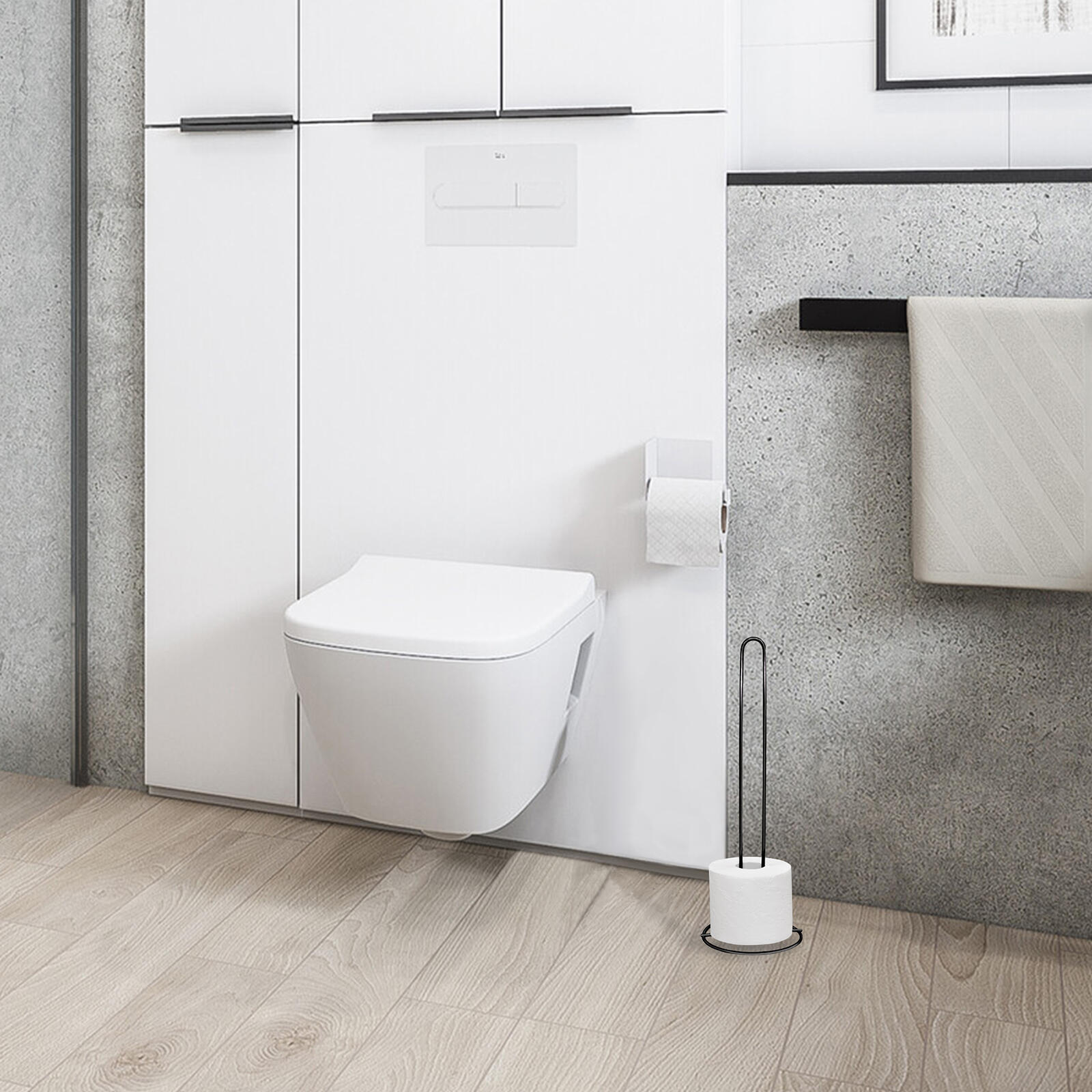 stojan na WC papír 43cm ocel ČER 0.2 Kg MTA MAXMIX Sklad14 395240