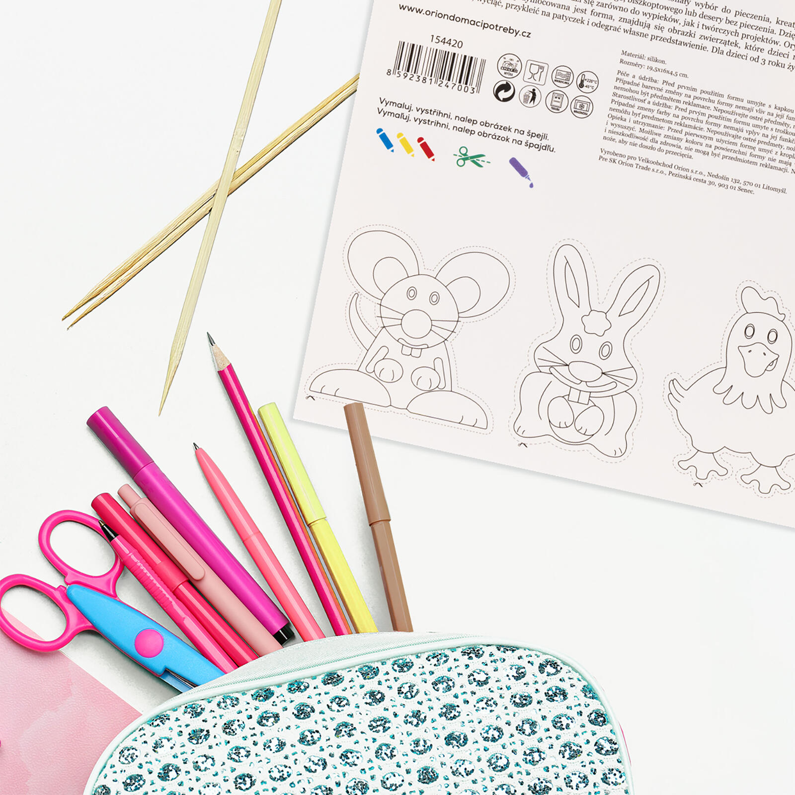 forma SLEPICE 19,5x16x4,5cm silikon HN 0.07 Kg MTA MAXMIX Sklad14 282178