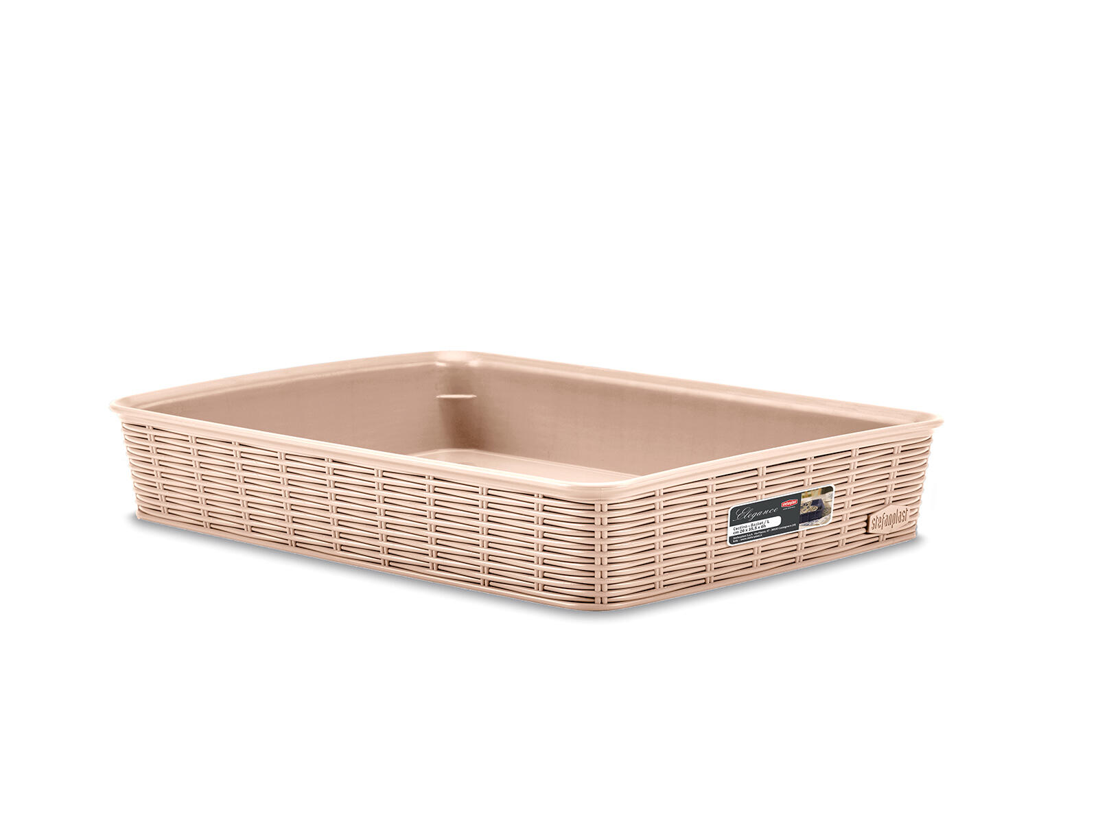 košík ELEGANCE 35,5x26x6cm PH BÉŽ 0.33 Kg MTA MAXMIX Sklad14 581303