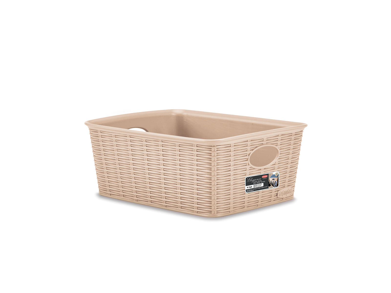 košík ELEGANCE 25x19,5x10cm PH BÉŽ 0.27 Kg MTA MAXMIX Sklad14 581309