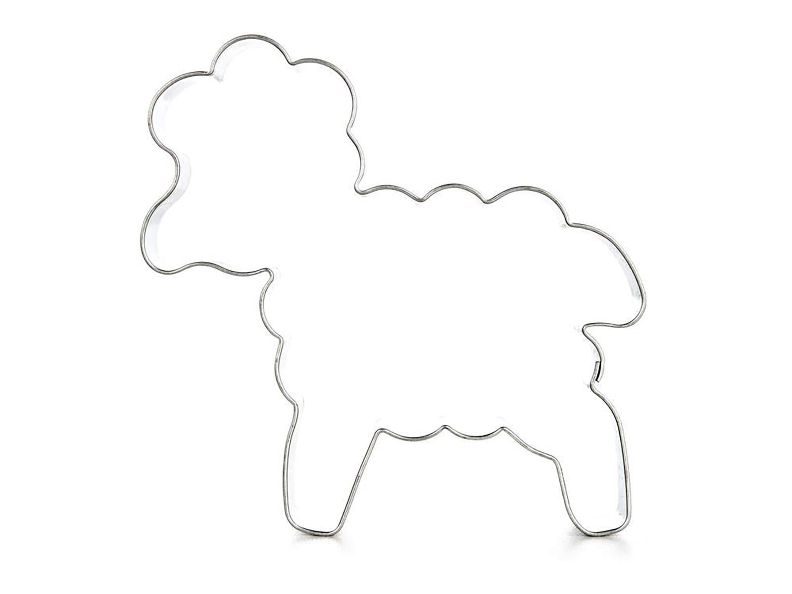 vykraj.cukroví OVEČKA 9,5x9,4x2cm 0.02 Kg MTA MAXMIX Sklad14 393934