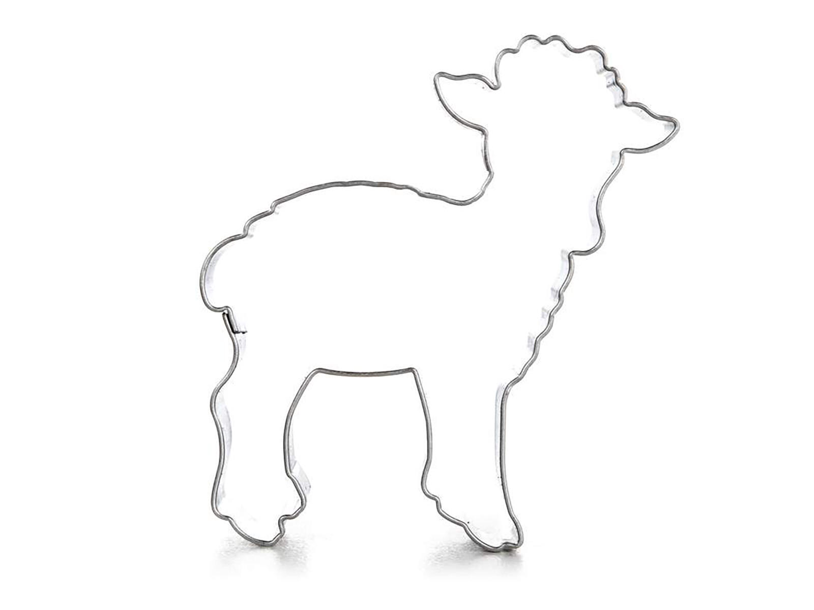 vykraj.cukroví OVEČKA 6x6,5x1,6cm 0.01 Kg MTA MAXMIX Sklad14 393936