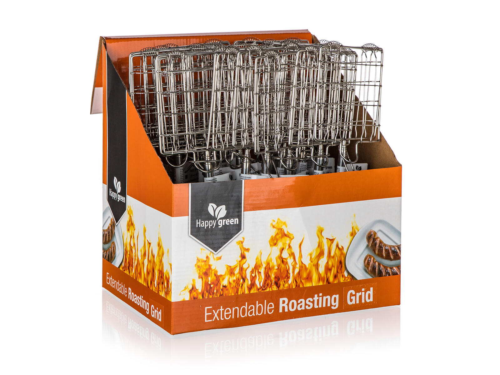 rošt grilovací BBQ teleskopický 27-67cm