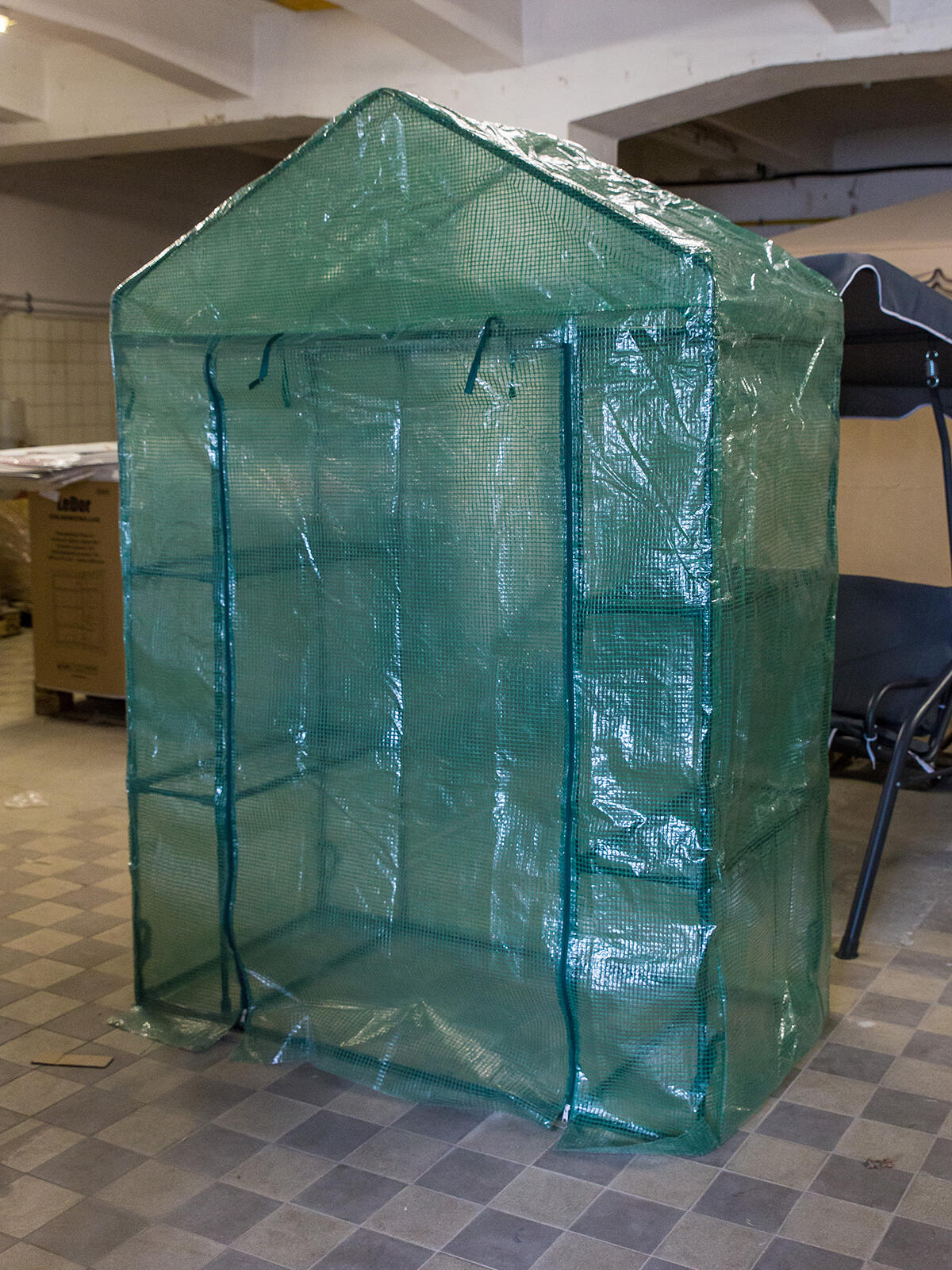 fóliovníK 140x73x200cm ZE, 4 police 7.68 Kg MTA MAXMIX Sklad14 327126