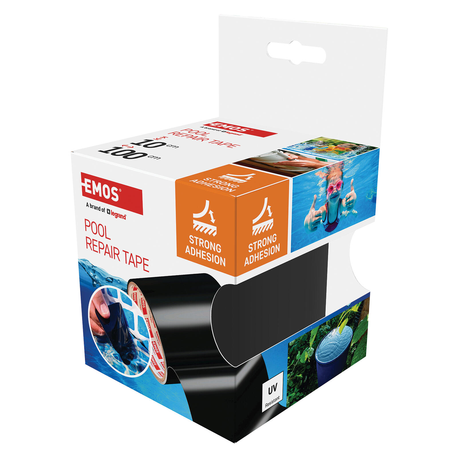 páska opravná bazénová 100mmx1m ČER 0.02 Kg MTA MAXMIX Sklad14 101223