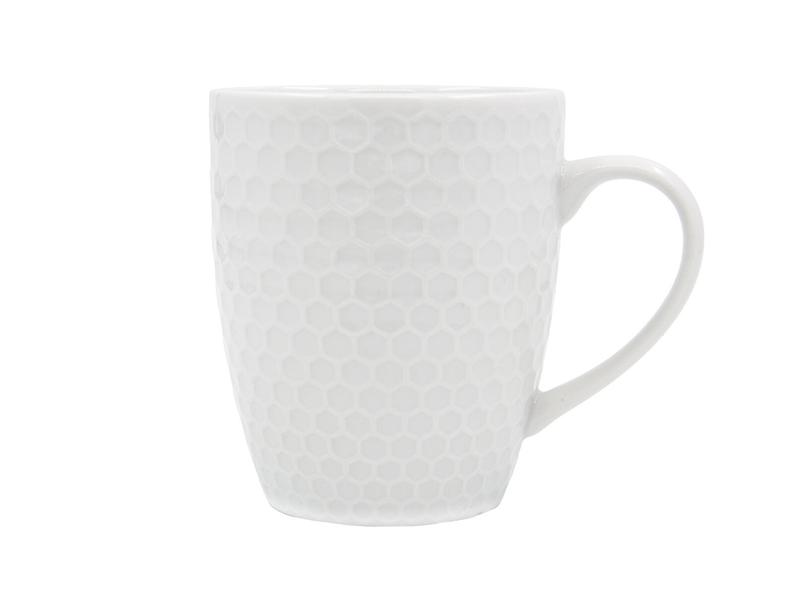 hrnek 420ml HONEYCOMB porcelánový BÍ