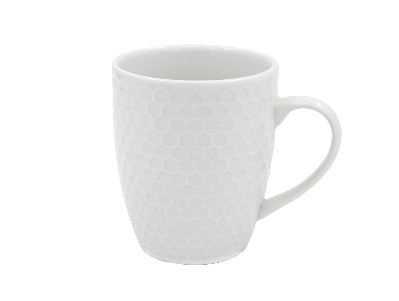 hrnek 420ml HONEYCOMB porcelánový BÍ