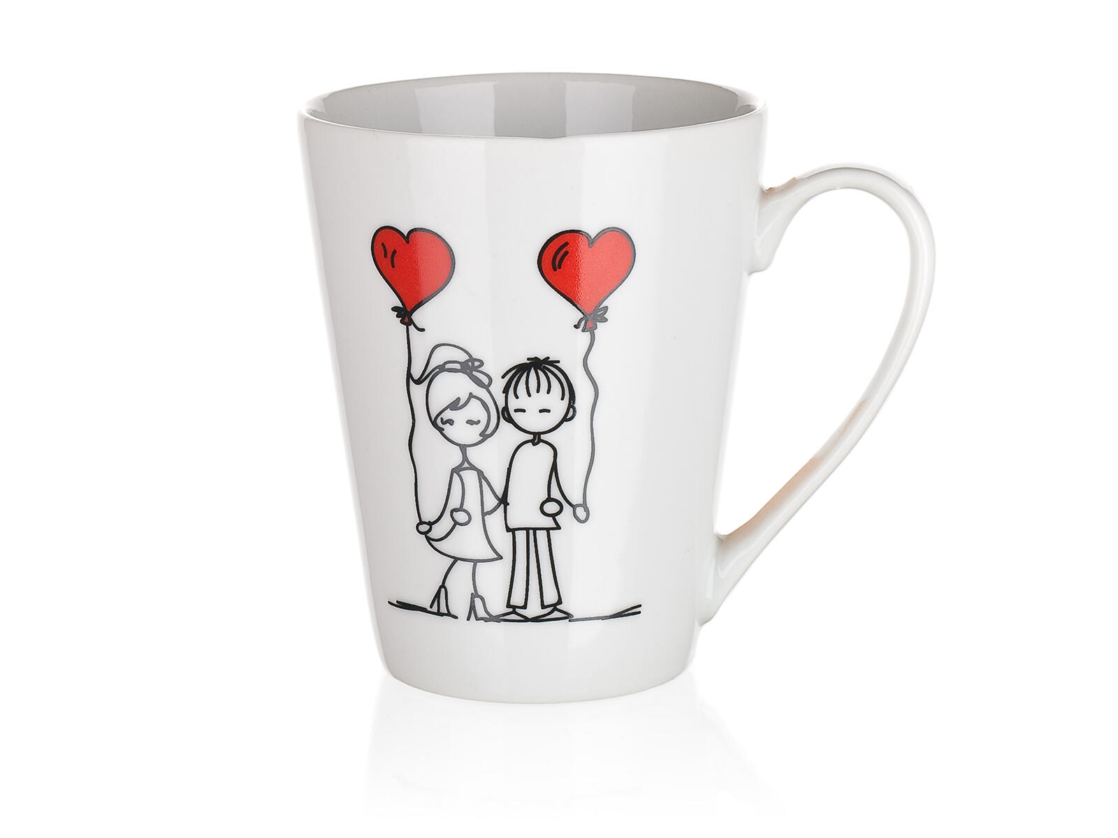 hrnek 330ml LOVE keramický mix dekorů