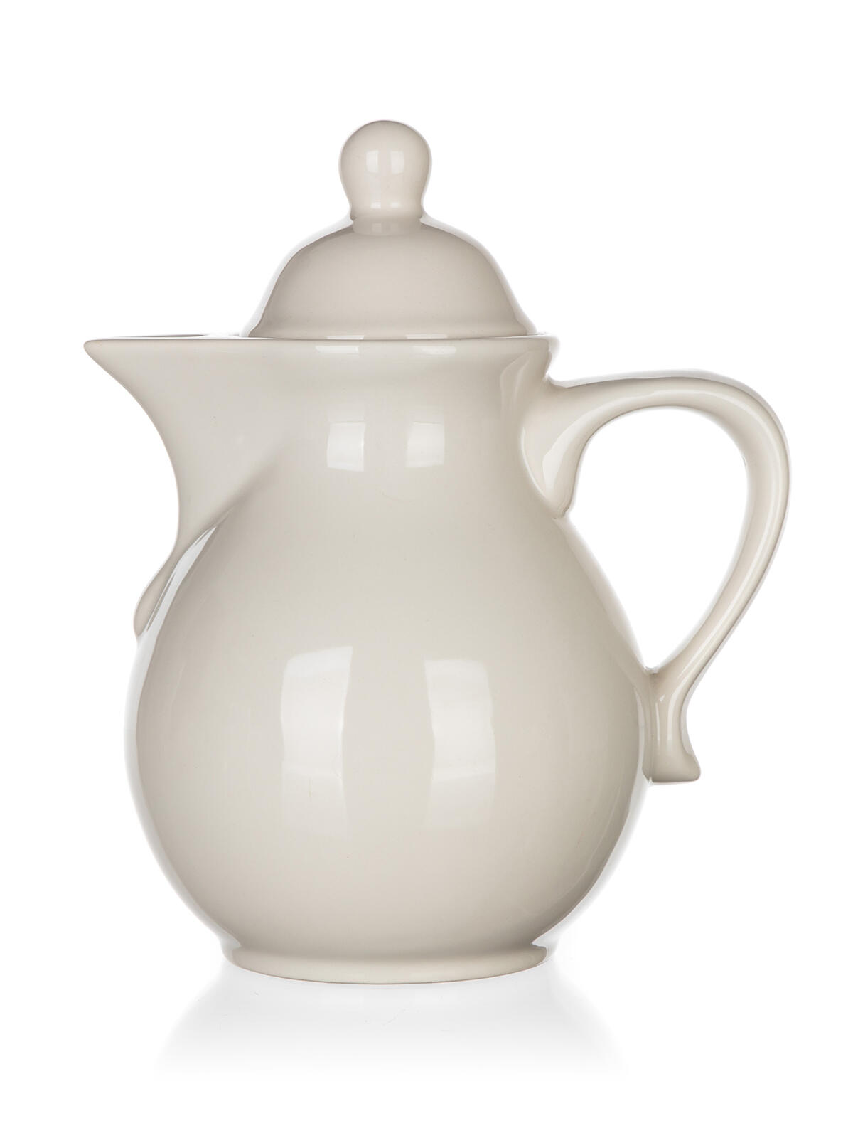 konvice 1,25l NATURAL Ivory keramická