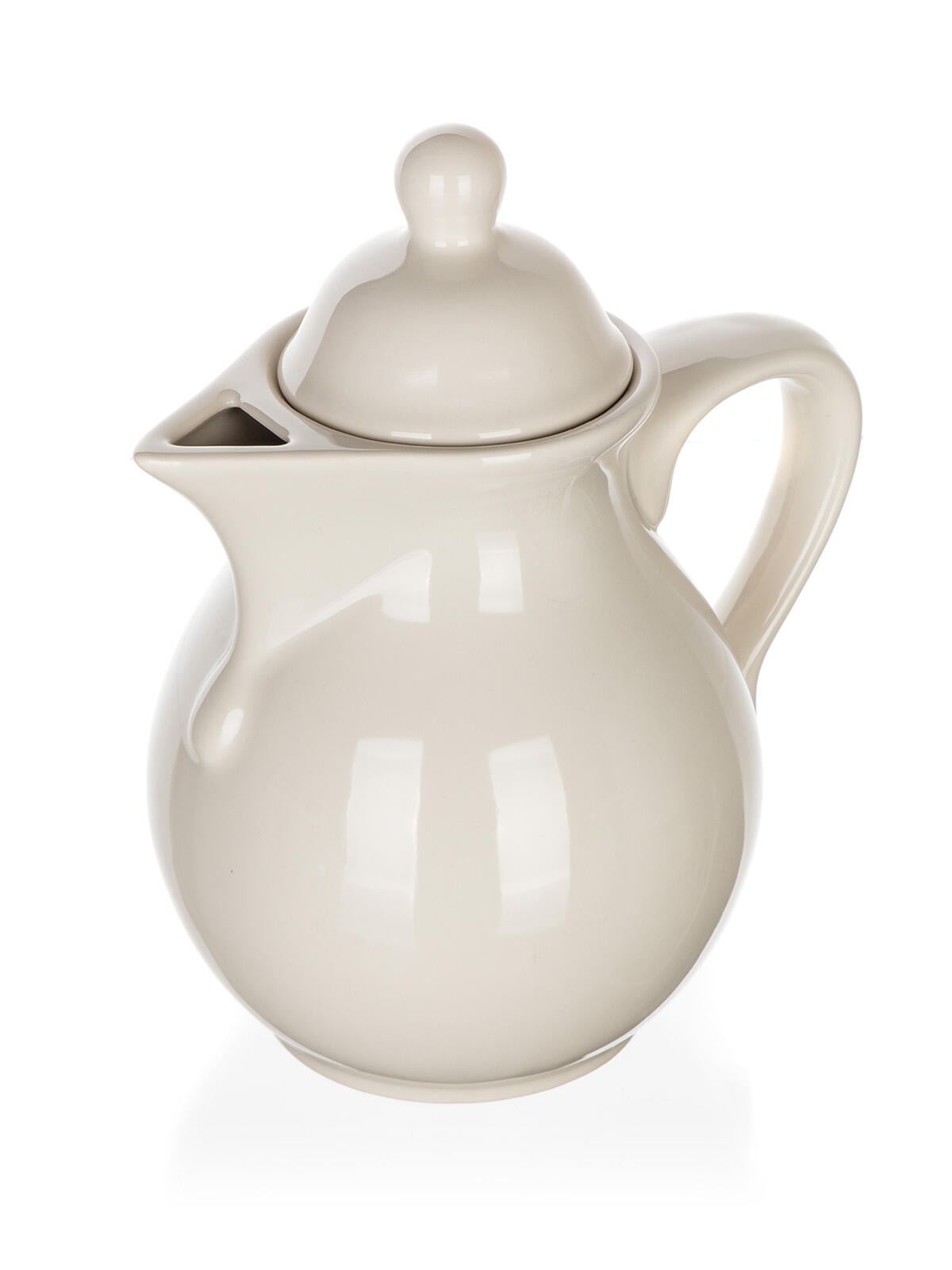 konvice 1,25l NATURAL Ivory keramická
