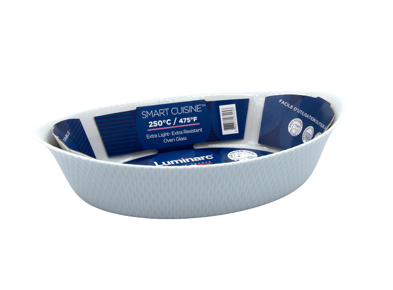miska zapékací ovál.SMART CUISINE WAVY GRANIT 32x20x7,4cm skl.ŠE