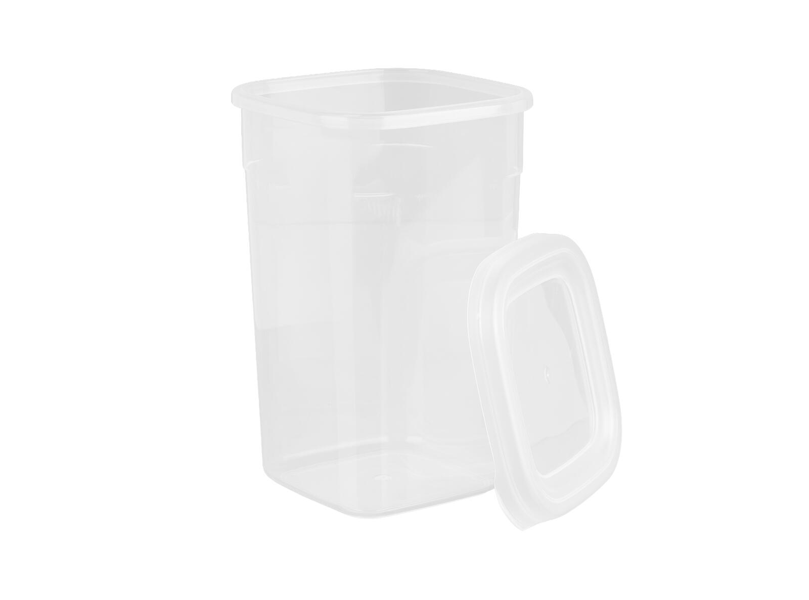 dóza LISSA čtvercová 1,2l (10,5x10,5x16cm) PH TRA