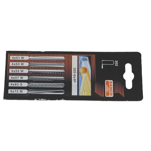 list lupen. sada 130mm 302-6X4P  BAHCO 0.01 Kg MTA MAXMIX Sklad14 611721