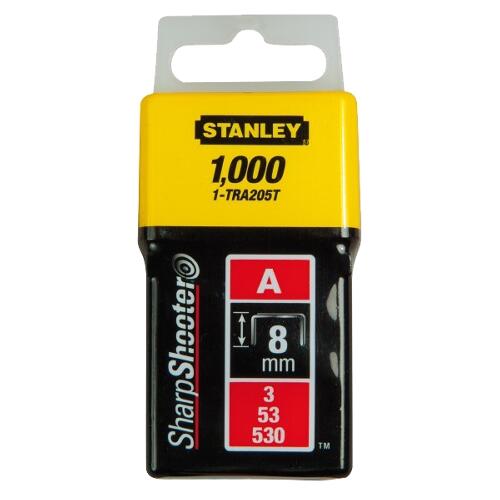 spony  8mm typ A (1000ks)  STANLEY 0.08 Kg MTA MAXMIX Sklad14 624252