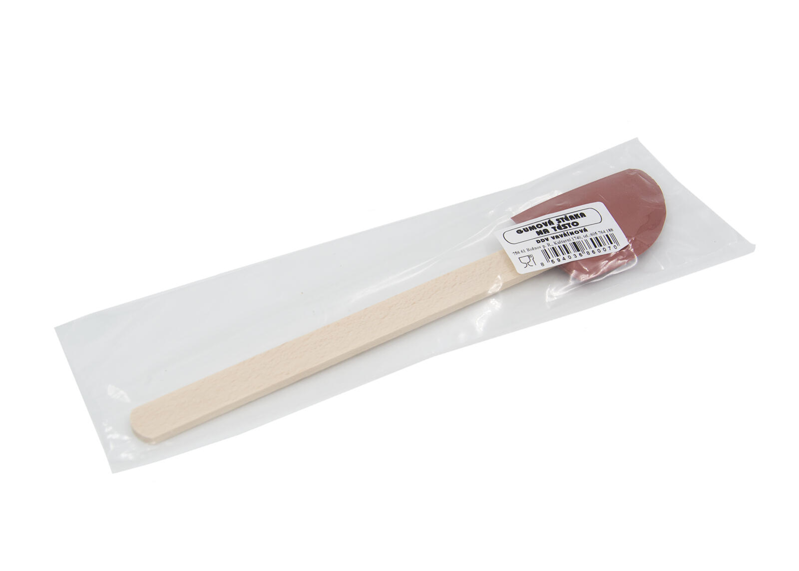 stěrka gumová ČRV 26cm dřev.rukojeť 0.03 Kg MTA MAXMIX Sklad14 235081