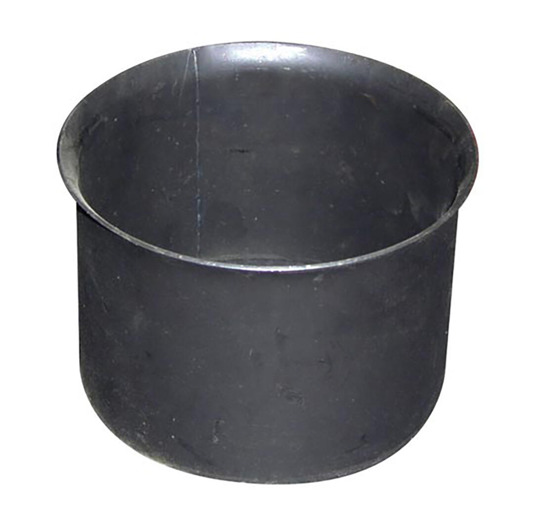 zděř kouřová 160mm t.1,5mm ČER 0.61Kg MAT MAXMIX Sklad14 654265