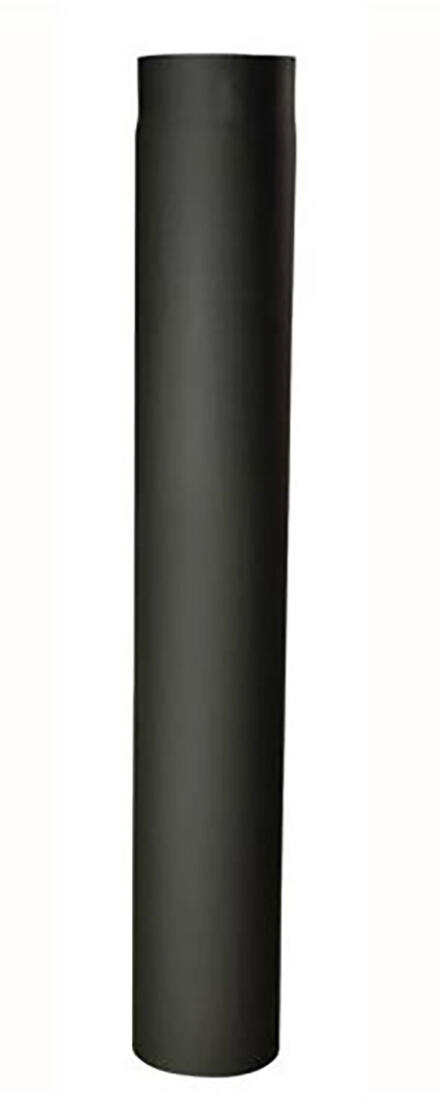 roura kouřová 200mm/1000 t.1,5mm ČER 7.5 Kg MAXMIX Sklad14 654479