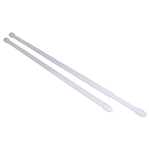 tyč vitrážová teleskop. 60-110cm kov.BÍ (2ks) 0.12Kg MAT MAXMIX Sklad14 704004