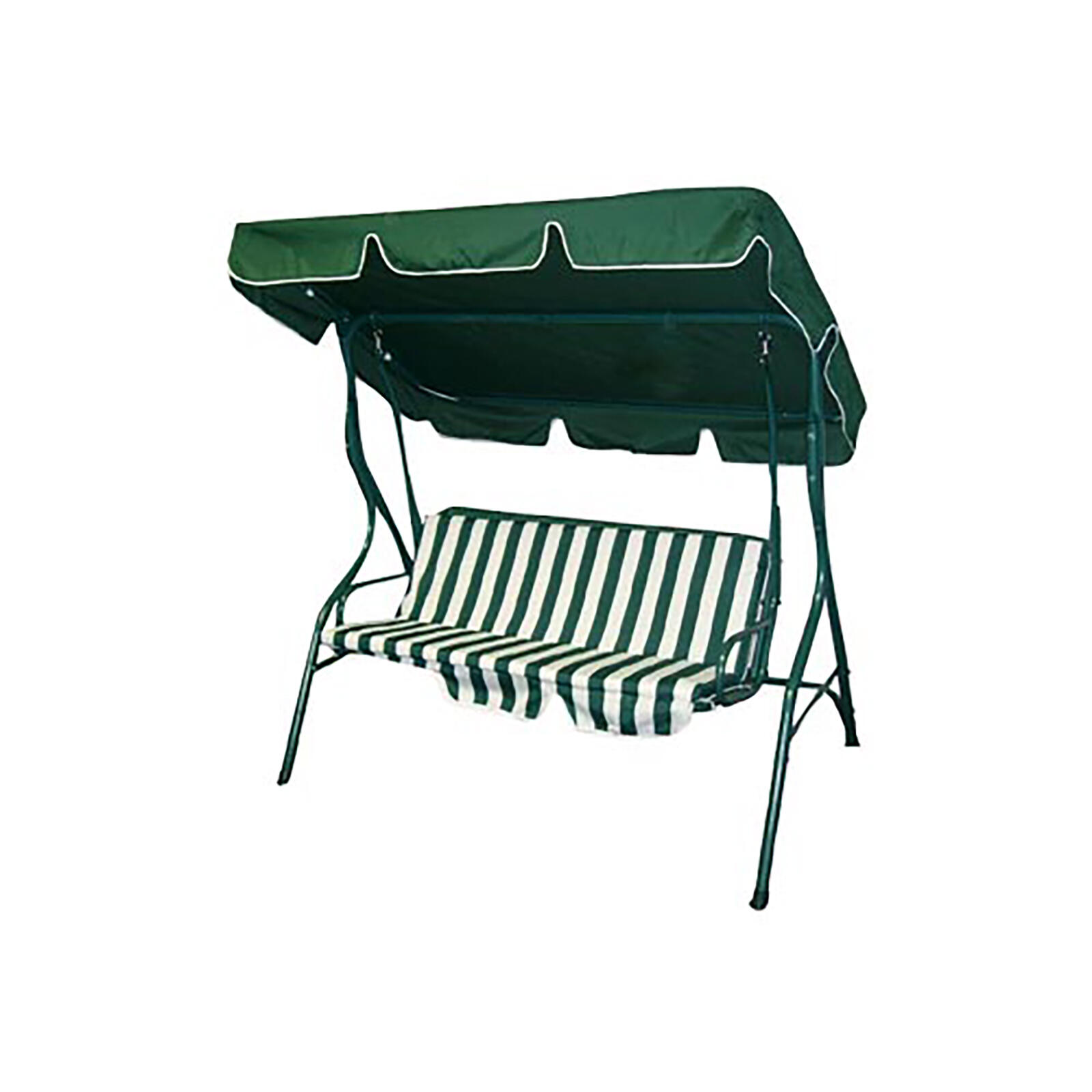 houpačka zahradní STRIPY II 170x110x153cm ZE/BÍ 21.45 Kg MTA MAXMIX Sklad14 791011