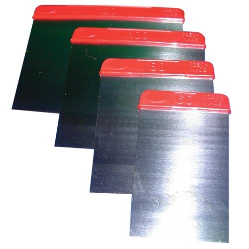 stěrka 60,80,100,120mm sada 4díl. ocel 0.1 Kg MTA MAXMIX Sklad14 701135