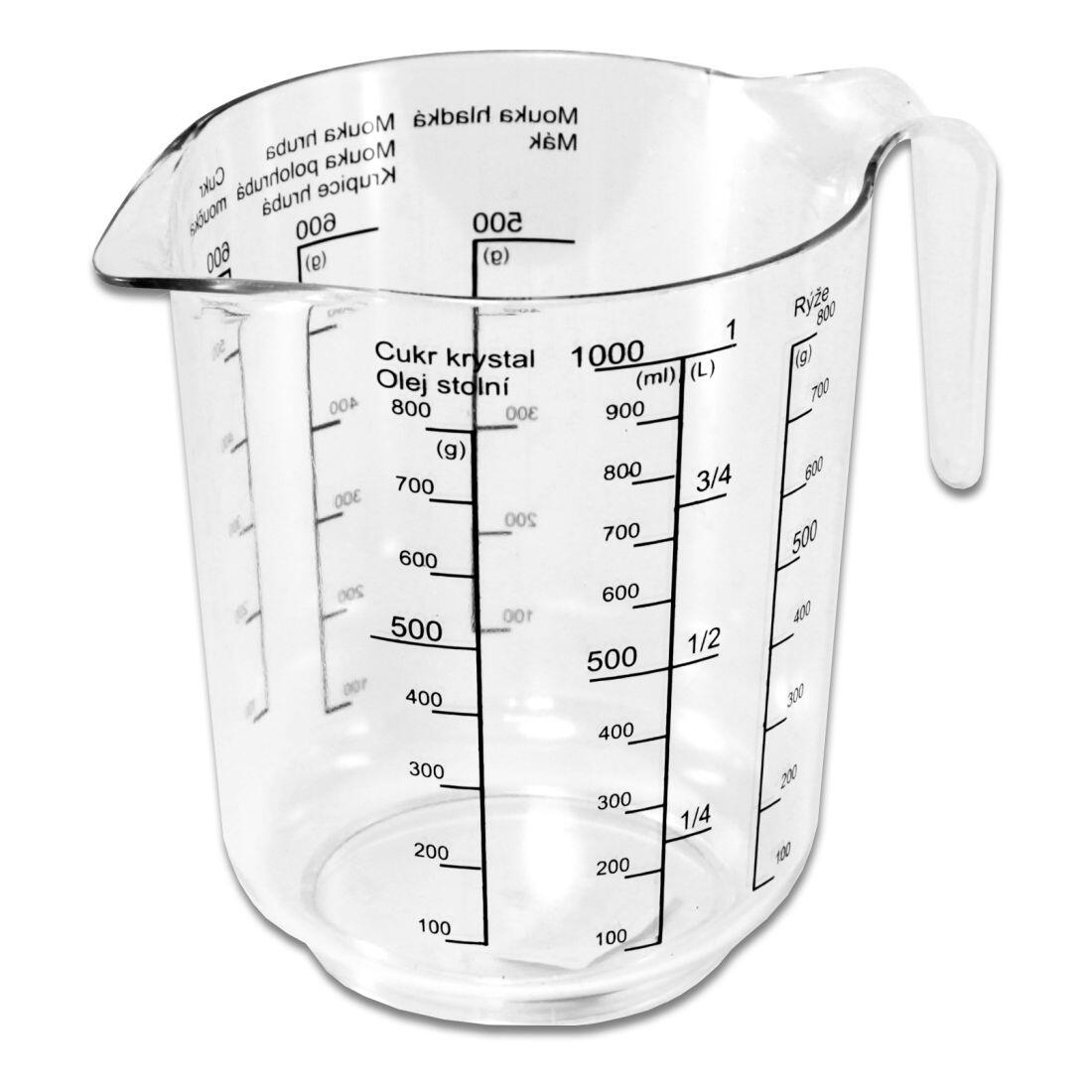 odměrka 1l s potiskem PH TRA 0.11 Kg MAXMIX Sklad14 256385 119