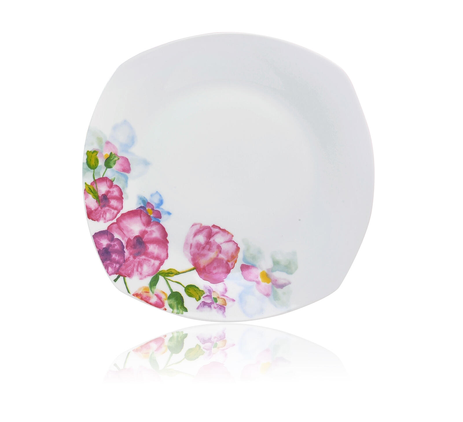 sada jídelní DOLORES square 18díl. porcelánová BÍ 8.07 Kg MTA MAXMIX Sklad14 268500