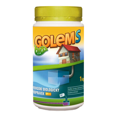 aktivátor septiků BIO GOLEM S 1kg 1.1 Kg MTA MAXMIX Sklad14 290061