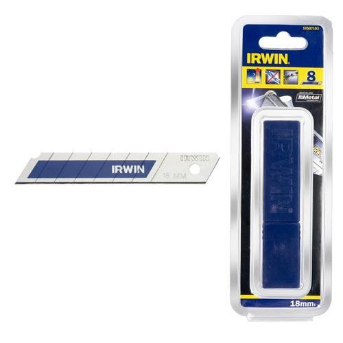 list odlamovací 18mm (8ks) BI-METAL "BLUE"  IRWIN 0.08Kg MAT MAXMIX Sklad14 471531