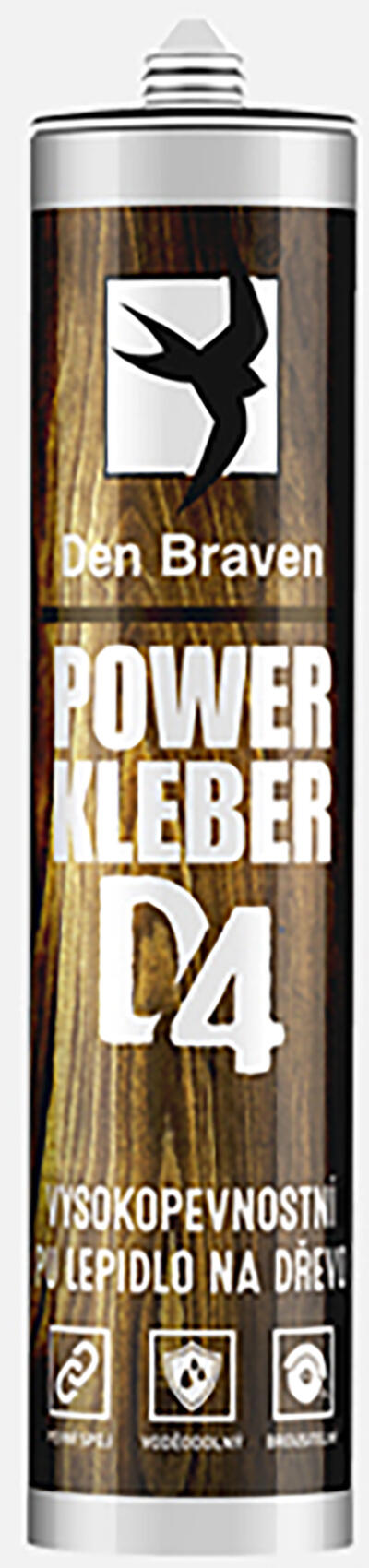 lepidlo montážní 300ml BÉŽ voděodolné POWER KLEBER, D4 0.52 Kg MAXMIX Sklad14 442833 2