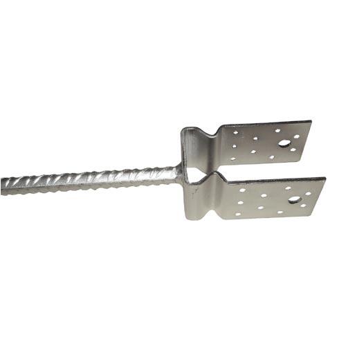patka kotvící do země 14-04 100x100mm KOV/P   PROFI  1.46Kg MAT MAXMIX Sklad14 561379