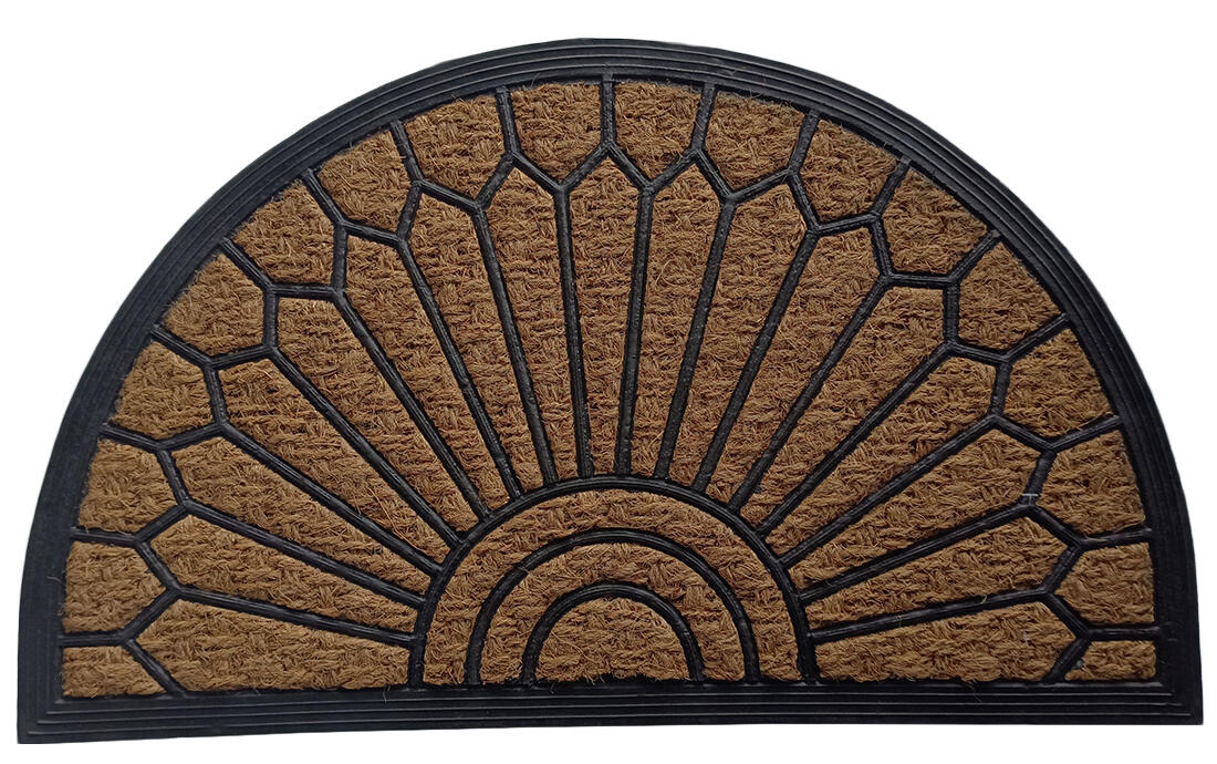 rohož guma+kokos 45x75cm, půlkruh, mix dekorů 1.1 Kg MTA MAXMIX Sklad14 432085