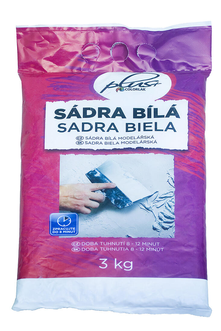 sádra 3kg BÍ 3 Kg MTA MAXMIX Sklad14 830405