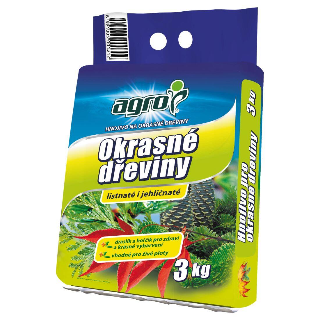 hnojivo Okrasné dřeviny 3kg AGRO 3.03 Kg MTA MAXMIX Sklad14 910046