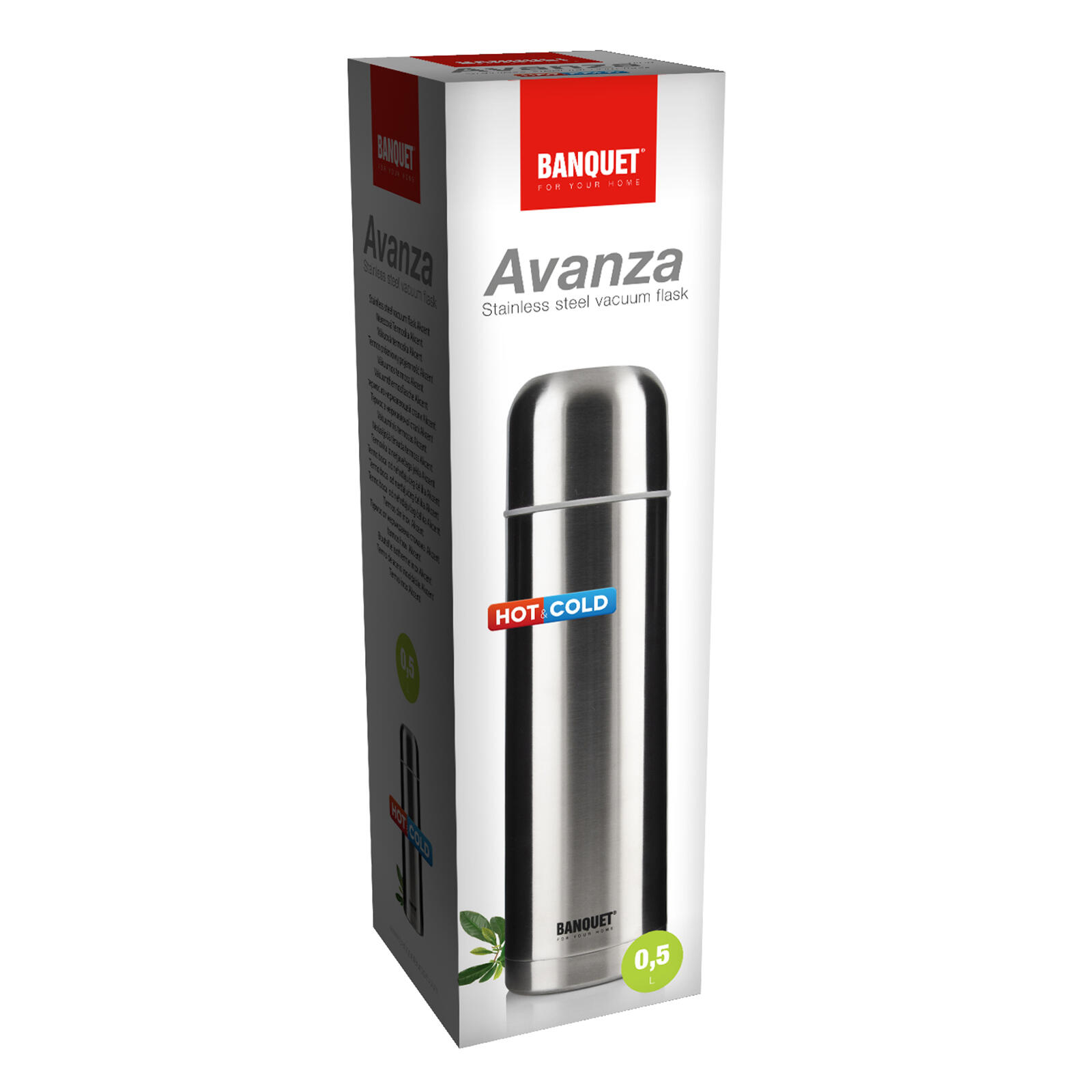 termoska 0,5l AKCENT nerez 0.37 Kg MTA MAXMIX Sklad14 268831