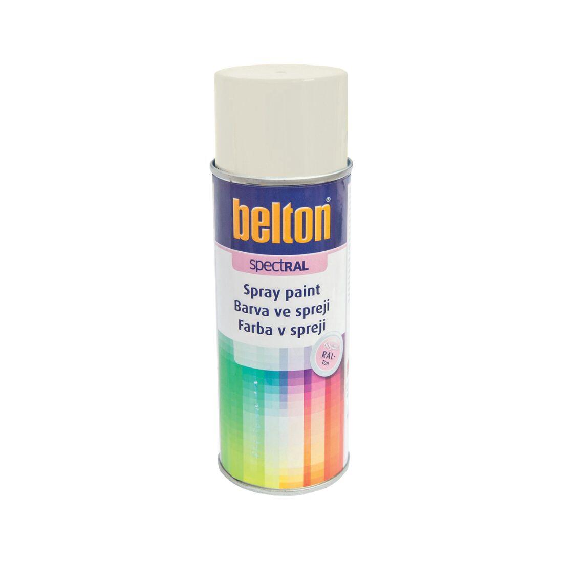 barva ve spreji BELTON RAL 9010, 400ml BÍ 0.31 Kg MAXMIX Sklad14 825130 14