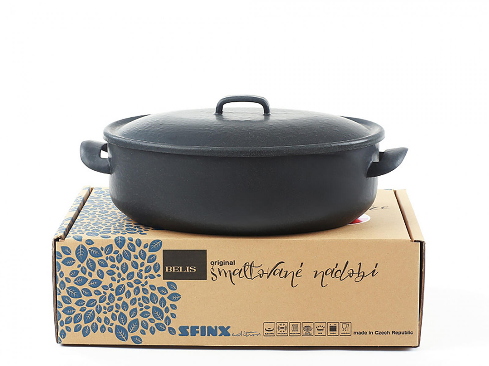 pekáč + poklice BSE 32x24x11cm ovál  6,5l