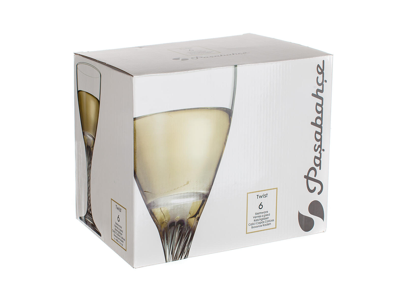 sklenice na bílé víno 180ml TWIST (6ks)
