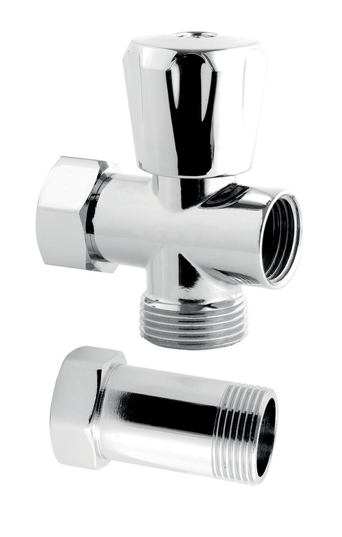 ventil pračkový + mezikus 3/4x3/4x3/4" CF3019 0.29 Kg MTA MAXMIX Sklad14 598781