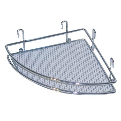 polička rohová (mřížky) 18x18x5cm Cr  291635 0.38 Kg MTA MAXMIX Sklad14 332819