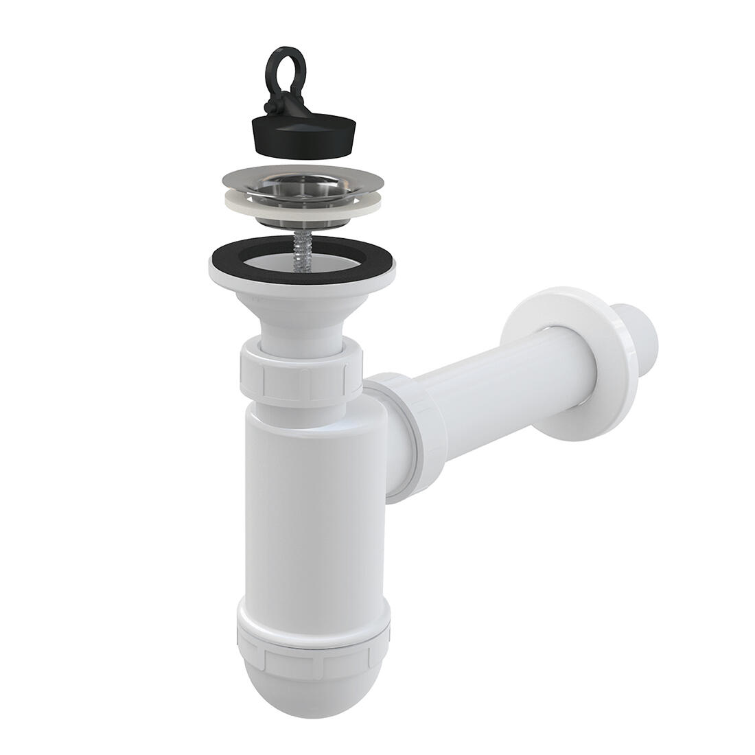 sifon umyvadlový DN40 s nerez.mřížkou DN63 0.26 Kg MTA MAXMIX Sklad14 939023