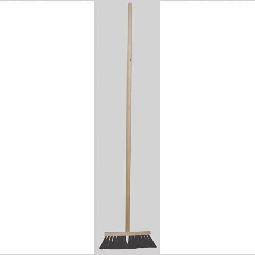 kartáč silniční 30x7cm dřev., PET vlákno, s holí 140cm 0.88Kg MAT MAXMIX Sklad14 379991