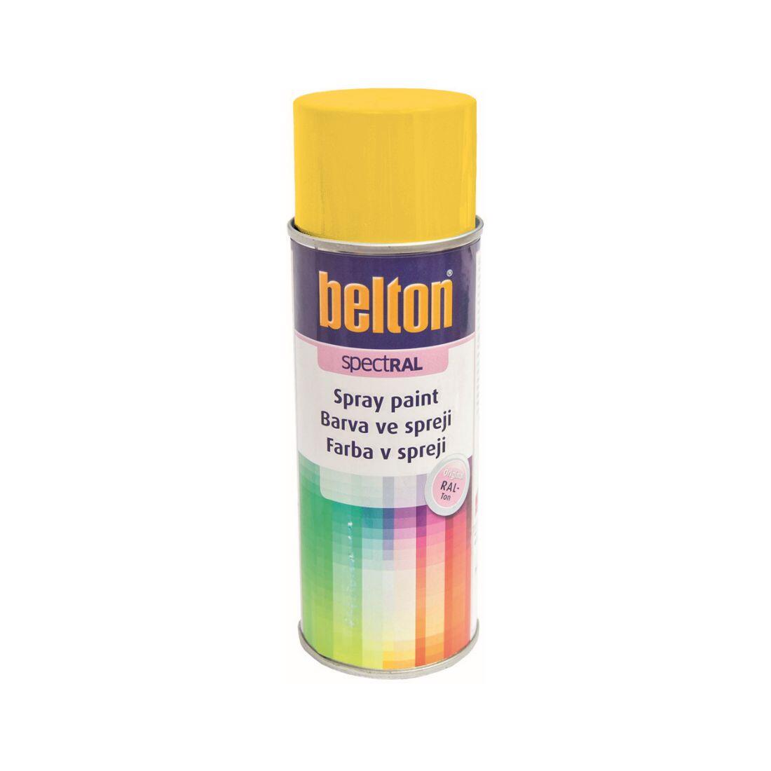 barva ve spreji BELTON RAL 1021, 400ml ŽL hořčičná 0.31 Kg MAXMIX Sklad14 825380 18