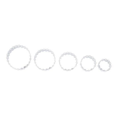 vykraj.cukroví KOLEČKO zoubk.sada 5díl. 0.03 Kg MTA MAXMIX Sklad14 393081