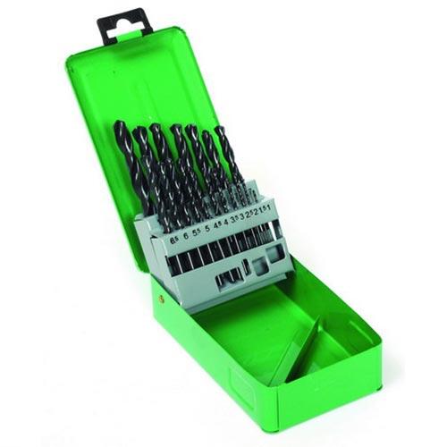 vrták do kovu sada HSS 1,0-10,0mm 19díl. plech 0.55 Kg MTA MAXMIX Sklad14 463117